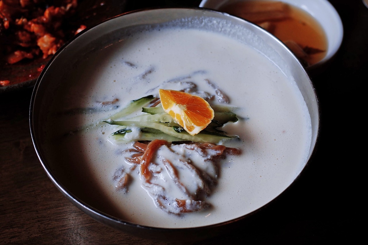 콩국수만들기